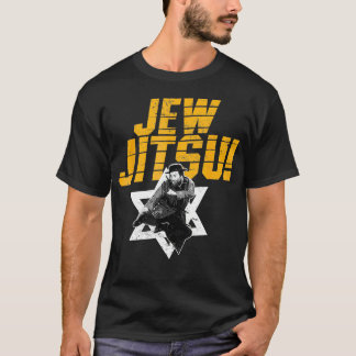 Camiseta Jew Jitsu Funny Jewish Martial Arts Rabbi Jiu Jits