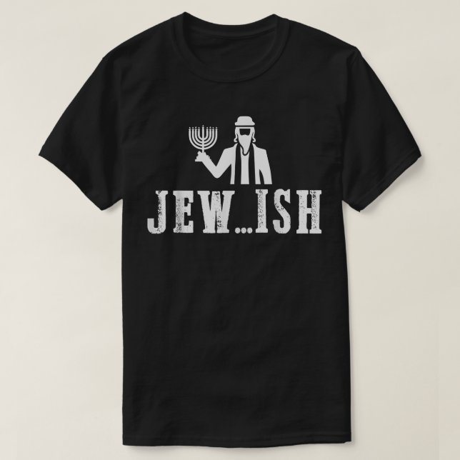 Camiseta Jewish Hanukkah funny jewish design gift for women (Diseño del anverso)