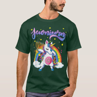 Camiseta Jewnicorn Funny Hanukkah Unicorn Rainbow Hanukkah