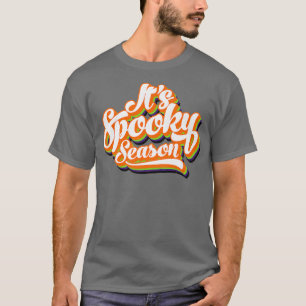 Camiseta JEyb Retro es temporada espeluznante Feliz otoño