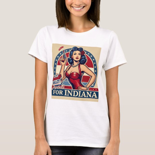 Camiseta Jezabels por Indiana (Anverso)