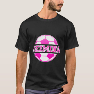 Camiseta Jezmina Nombre Juega Fútbol Jugar Bolas de fans De