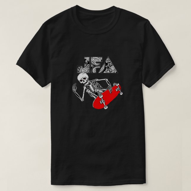 Camiseta JFA hardcore punk band international de américa (Diseño del anverso)