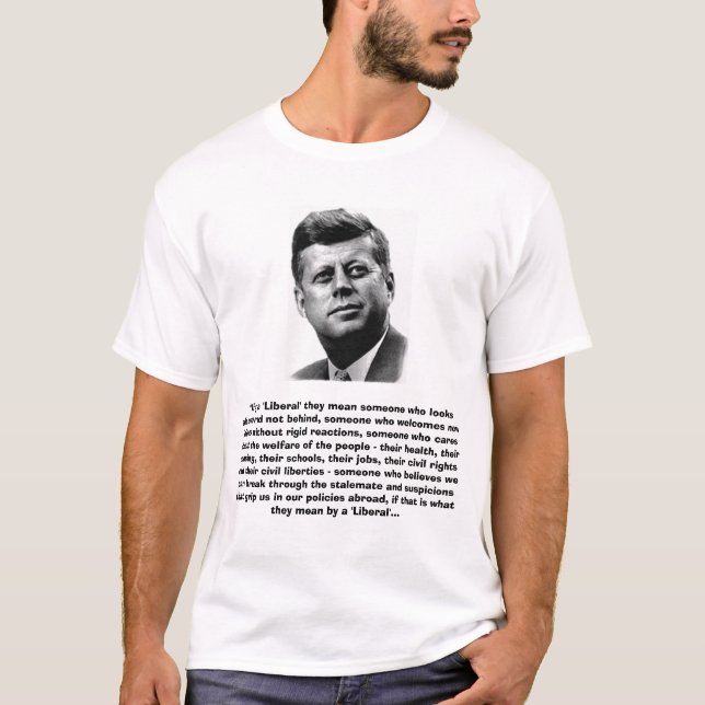 Camiseta jfk, (Anverso)