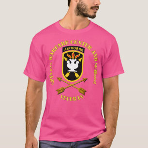 Camiseta JFK Centro Especial de Guerra Escuela SSI w Branch