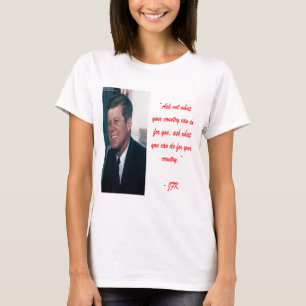Camiseta JFK & Cita No Preguntes