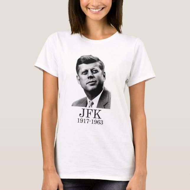 Camiseta JFK - John F. Kennedy (Anverso)