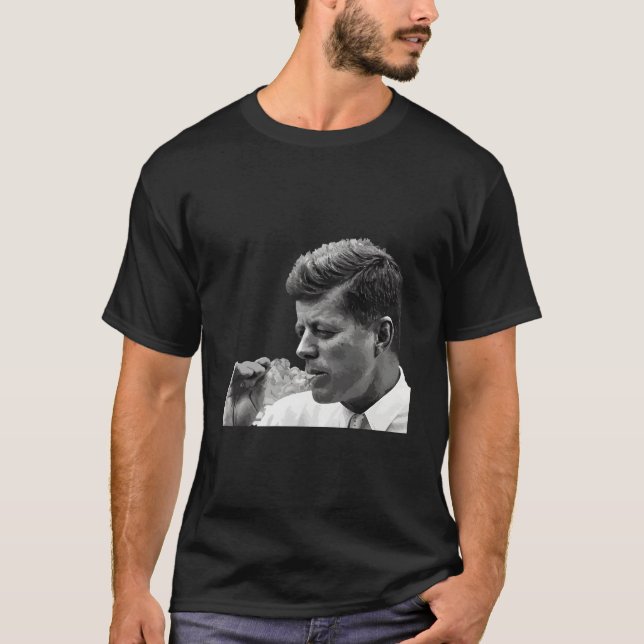 Camiseta Jfk John F Kennedy Cigar Fumador (Anverso)
