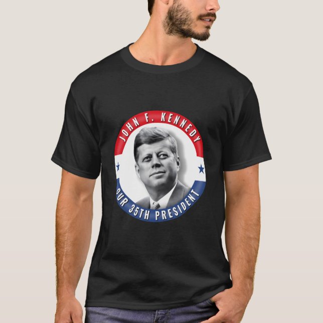 Camiseta Jfk John F Kennedy Souvenir Presidencial (Anverso)