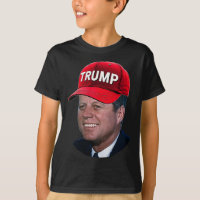 Jfk Usando El Gorra De Trump Funny John F Kennedy 
