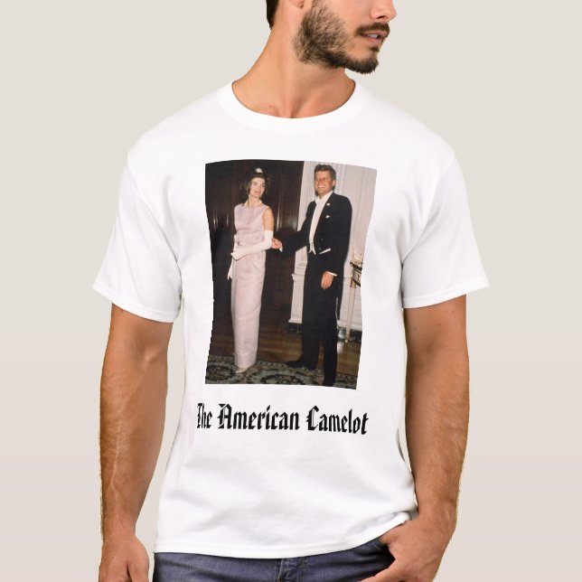 Camiseta JFK y Jackie, el Camelot americano (Anverso)