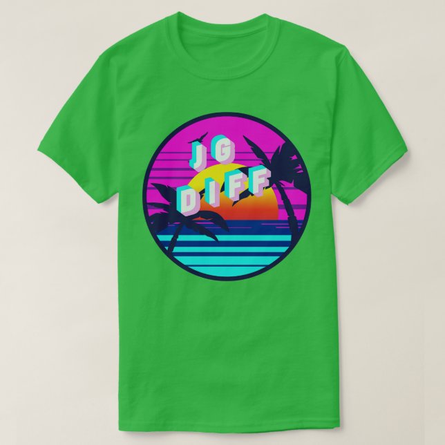 Camiseta JG Diff (Diseño del anverso)