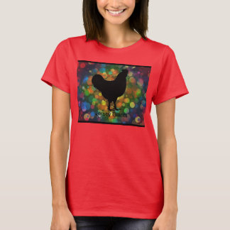 Camiseta JG JG T-camisa-Negro Brights