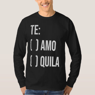 Camiseta Jga Te Aamo Tequila Bridal Party Bachelorette Enga