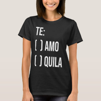 Camiseta Jga Te Aamo Tequila Bridal Party Bachelorette Enga