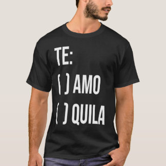 Camiseta Jga Te Aamo Tequila Bridal Party Bachelorette Enga