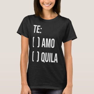 Camiseta Jga Te Aamo Tequila Fiesta de Despedida de Soltera