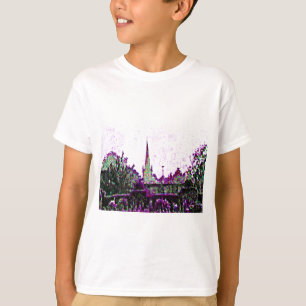 Camiseta jGibney púrpura del jardín de Stratford-sobre-Avon