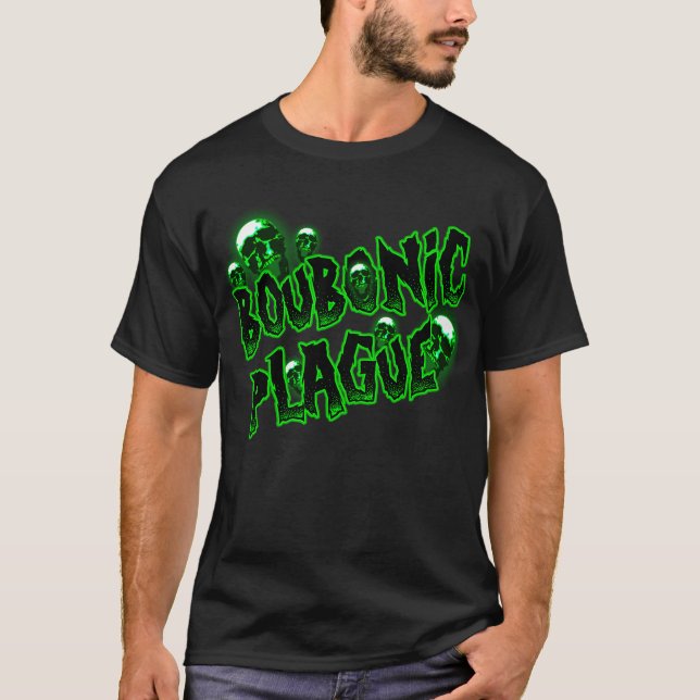Camiseta Jhared Vega "Plaga Boubónica" (Anverso)