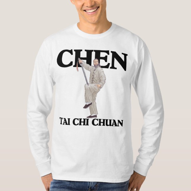 Camiseta Ji Chuan - espada recta de Chen Tai (Anverso)