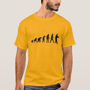 Camiseta Ji del Tai de la evolución humana