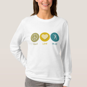 Camiseta Ji del Tai del amor de la paz