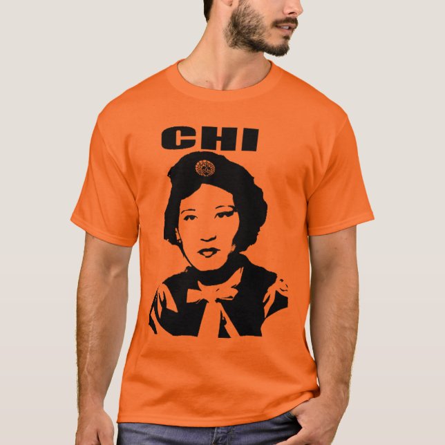 Camiseta ji -- naranja (Anverso)
