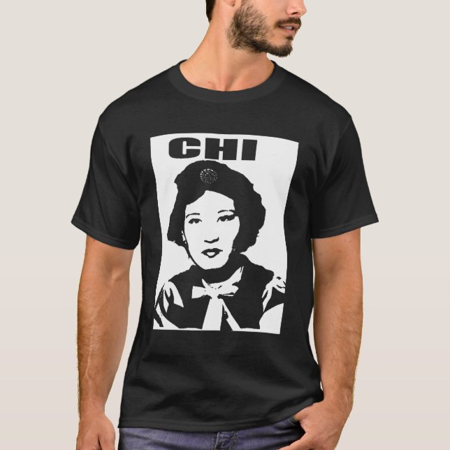 Camiseta ji -- negro (Anverso)