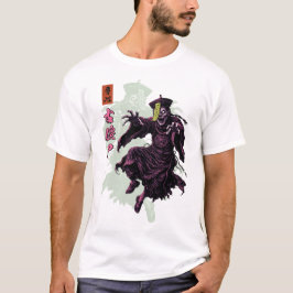 Camiseta Jiangshi vampiro chino saltarín mito oscuro