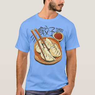 Camiseta Jiaozi Gyoza Mandu Muzzle Alimento en el Museo Swa