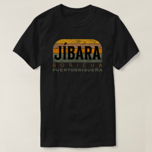 Camiseta Jibara Boricua Puertorriqueña