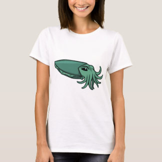 Camiseta Jibias verde azuladas de la natación