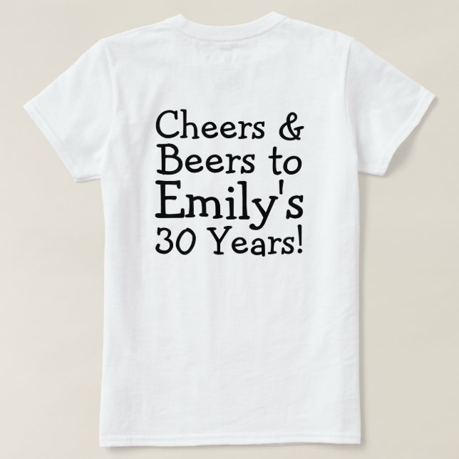 Camiseta Jig del Día de los Sta Patrocinadores Irlandeses,  (Reverso del diseño)