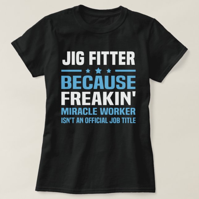 Camiseta Jig Fitter (Diseño del anverso)