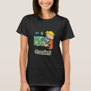 Camiseta Jigsaw Puzzler Puzzles