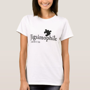 Camiseta Jigsimophile Funny Nerd Term para Ventilador de Ro