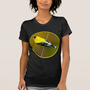 Camiseta Jilguero Americano - Fotografía Original