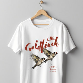 Camiseta Jilguero pequeño observador de aves