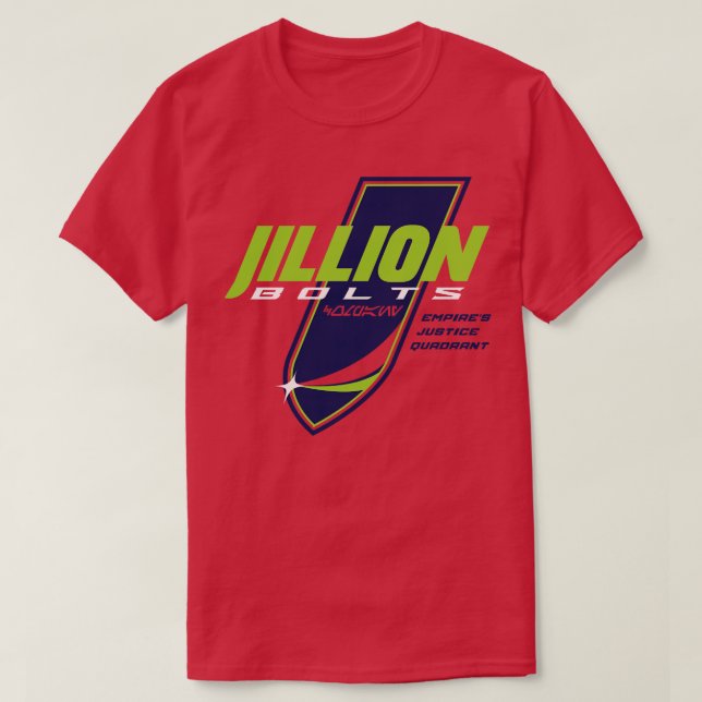 Camiseta Jillion Bolts Company (Diseño del anverso)