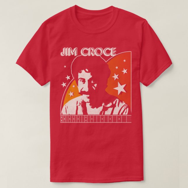 Camiseta Jim Croce (Diseño del anverso)