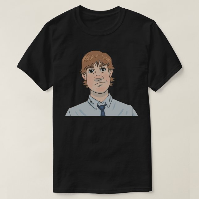 Camiseta Jim Halpert (Diseño del anverso)