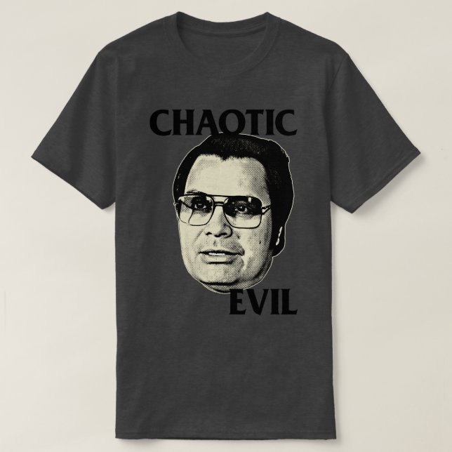 Camiseta Jim Jones Chaotic Evil (Diseño del anverso)