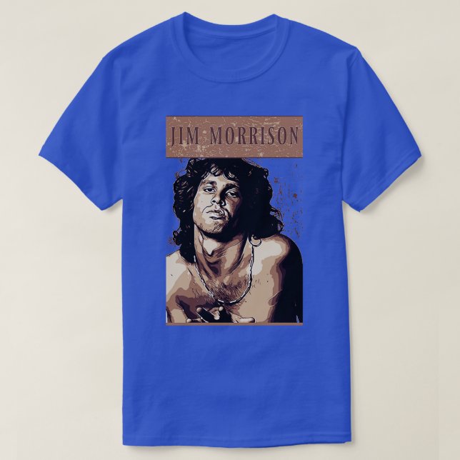 Camiseta Jim morrison Brown Vintage (Diseño del anverso)