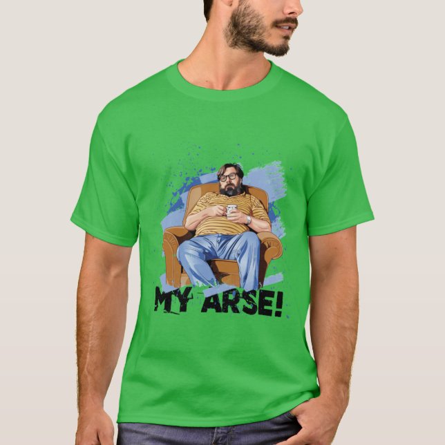 Camiseta Jim Royle retro (Anverso)