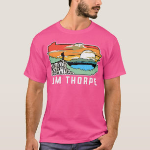 Camiseta Jim Thorpe Pennsylvania Naturaleza Senderismo al a