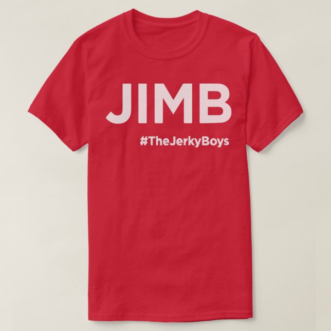 Camiseta Jimb The Jerky Boy (Diseño del anverso)