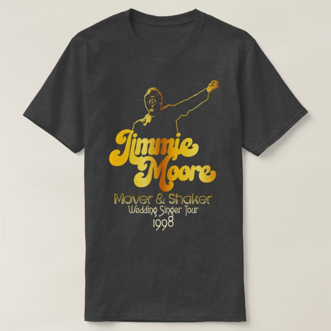 Camiseta Jimmie Moore Mover Shaker Tour 1998 (Diseño del anverso)