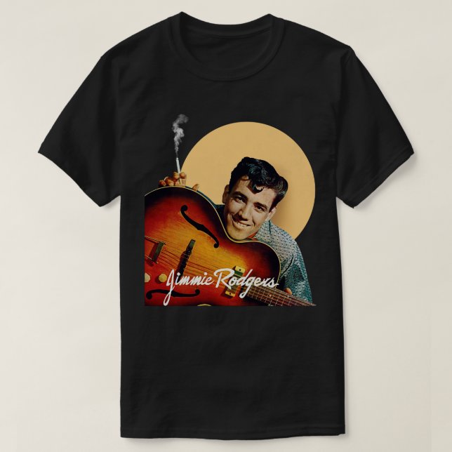 Camiseta Jimmie Rodgers Classic CountryTributo (Diseño del anverso)