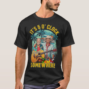Camiseta Jimmy Buffett y Alan Jackson son las 5 en punto
