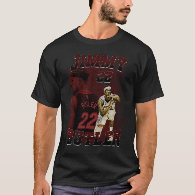 Camiseta Jimmy Butler Bootleg Vintage (Anverso)